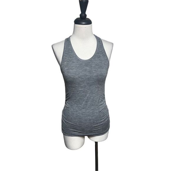 Athleta Tops - Athleta Heather Grey Racerback Tank Top XSmall